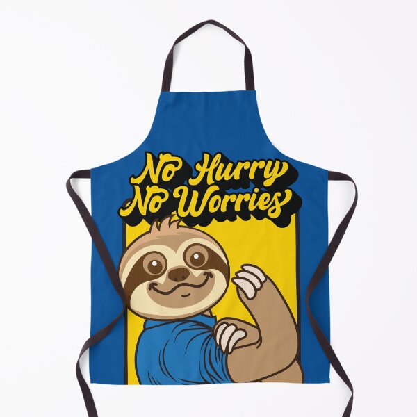 Item preview, No Hurry No Worries Sloth designed and sold by plushism.