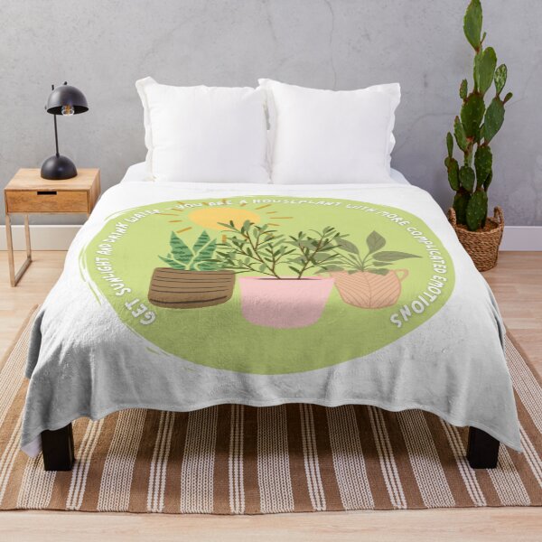 Item preview, you are a houseplant with more complicated emotions designed and sold by doodlesbyhoagie.