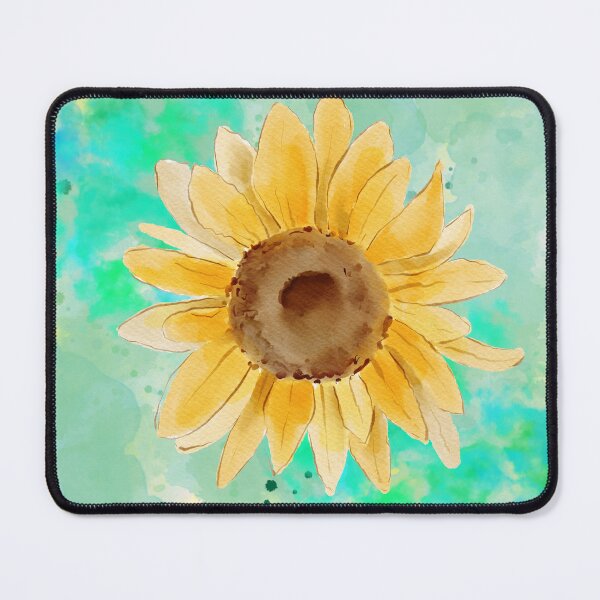 Item preview, Watercolour Sunflower designed and sold by GasconyPassion.