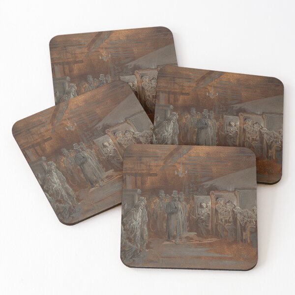 Item preview,  Tavern in Whitechapel - Gustave Dore designed and sold by Vintage Designs +.