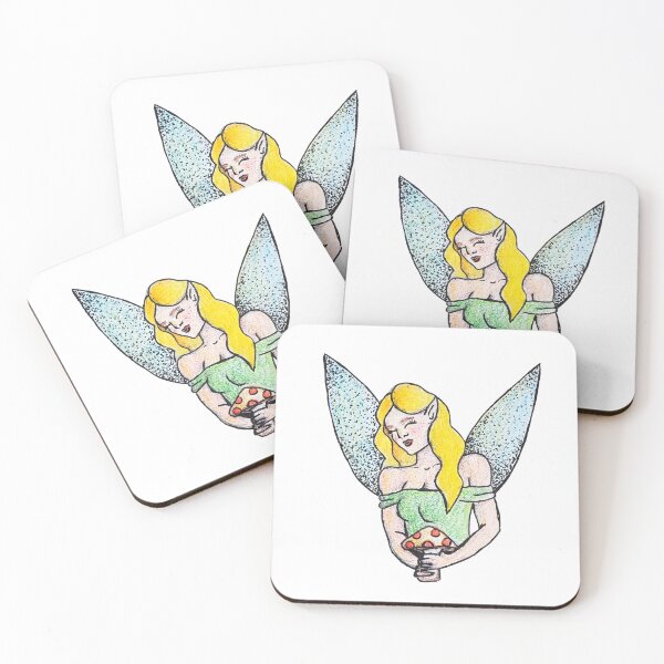 Item preview, Mushroom Fairy designed and sold by DaughertyDraws.
