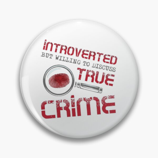 Item preview, Introverted True Crime Fan designed and sold by peterArt22.