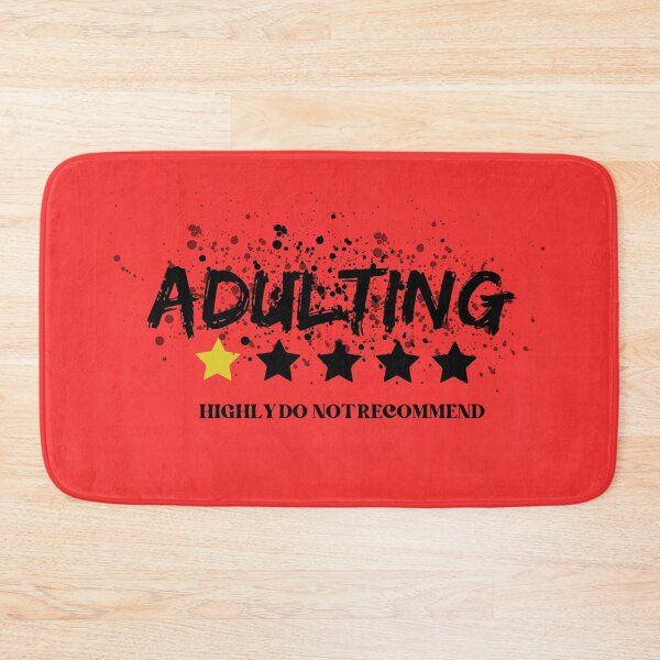 Item preview, Adulting: Highly Do Not Recommend  designed and sold by Denefie.