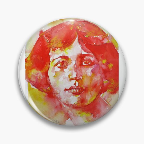 Item preview, SIMONE WEIL - watercolor portrait.4 designed and sold by lautir.