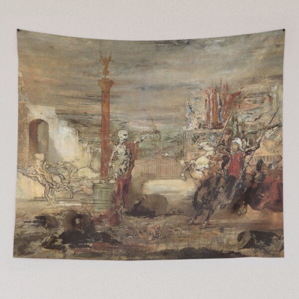 Item preview, Death Offers Crowns to the Winner of the Tournament - Gustave Moreau  designed and sold by Vintage Designs +.