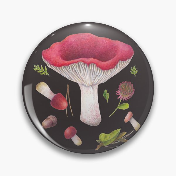 Item preview, Treasures of Nature. Red Russula Collection  designed and sold by Forest of Wonders.