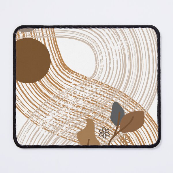 Item preview, Modern Abstract Art New Independent Boho Art in Mild Orange Light Pink Grey Taupe Black Blue Dark Gray  designed and sold by bencho ⭐️⭐️⭐️⭐️⭐️.