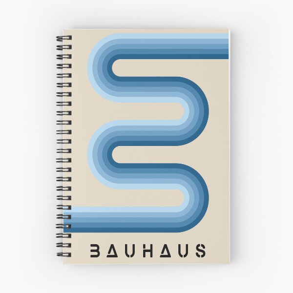 Item preview, Blue Gradient Stripes Bauhaus  designed and sold by NicolJay.