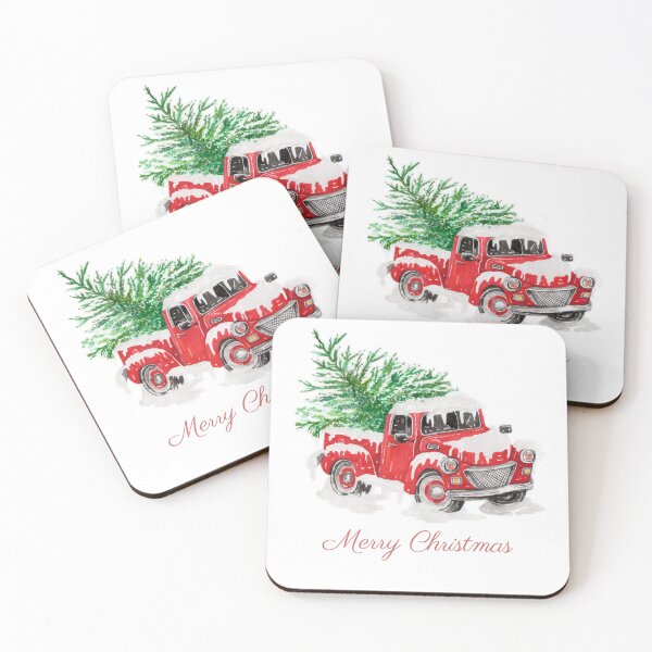 Item preview, Christmas Truck  designed and sold by MollyJaneArt.