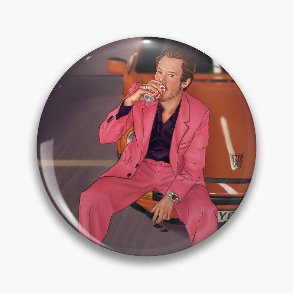 Item preview, Joseph Quinn fan art pink suit designed and sold by nickforoart.