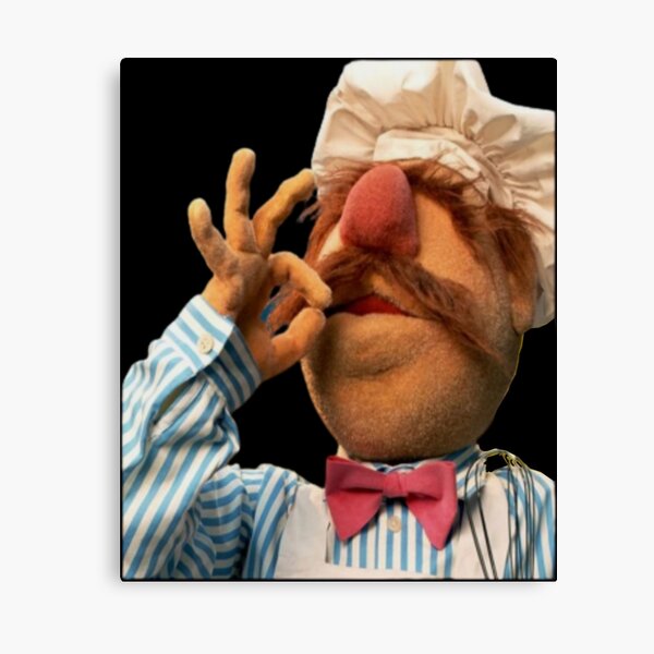 Kitchen Swedish Chef and chicken Art Board Print for Sale by