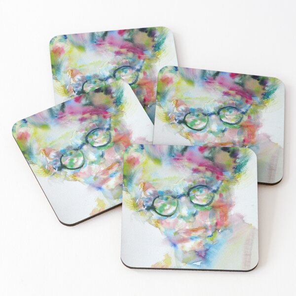 Item preview, W. B. YEATS - watercolor portrait .2 designed and sold by lautir.