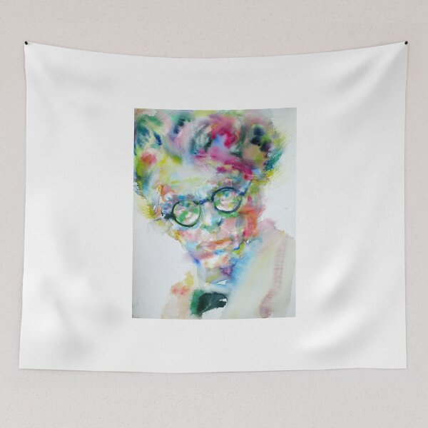 Item preview, W. B. YEATS - watercolor portrait .2 designed and sold by lautir.