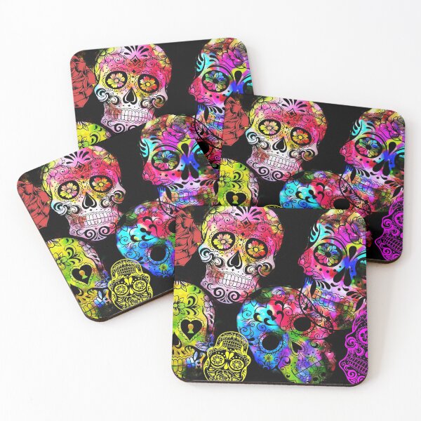 Item preview, Sugar Skulls.  designed and sold by silviasunflower.