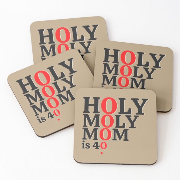 Item preview, Heilige Moly Mama ist 40   designed and sold by BUBLDESIGNS.