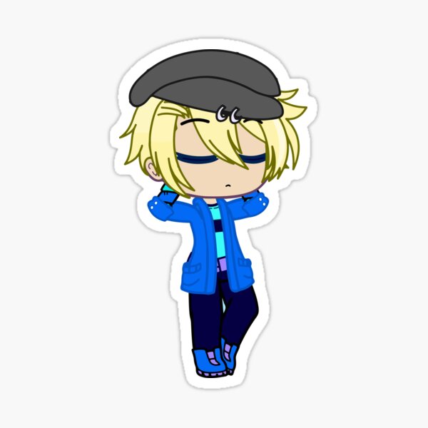 Gacha Blond Boy Gacha Life Art Sticker -  Portugal