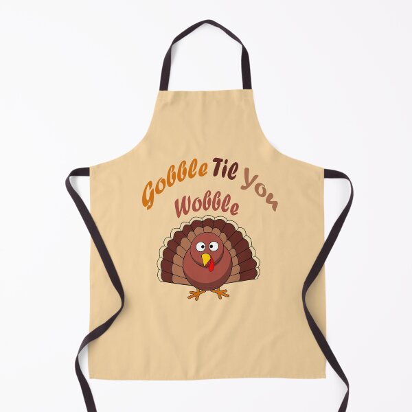 Item preview, Gobble Til You Wobble funny thanksgiving turkey designed and sold by halazidan.