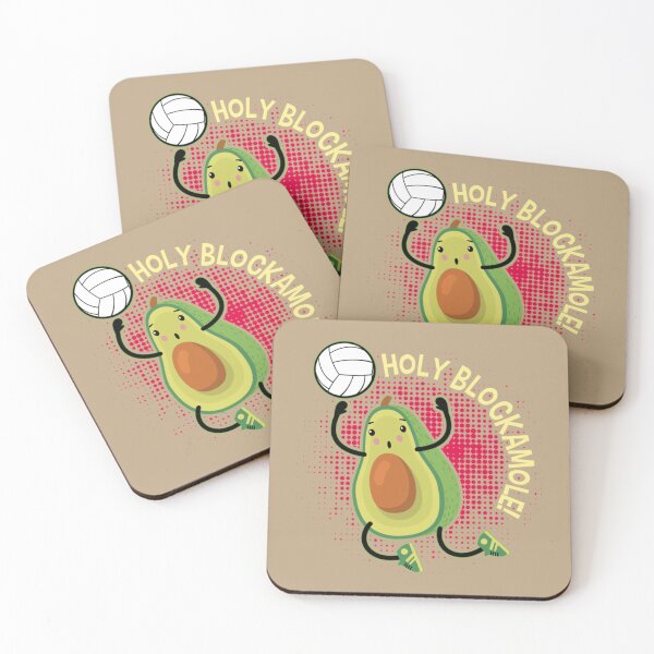 Item preview, Holy Blockamole Guacamole Volleyballspieler   designed and sold by BUBLDESIGNS.