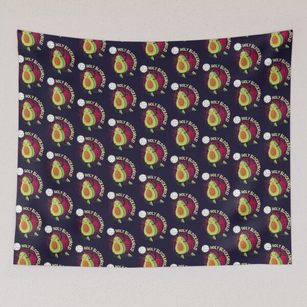 Item preview, Holy Blockamole Guacamole Volleyballspieler   designed and sold by BUBLDESIGNS.