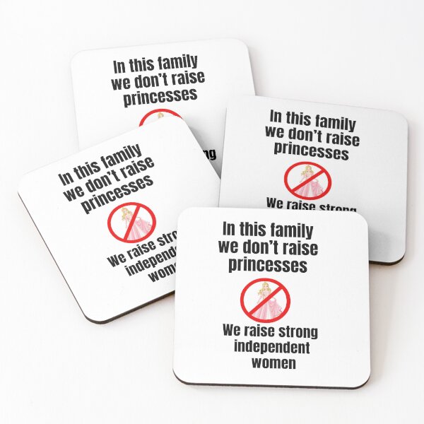 Item preview, no princesses raise strong independent women  designed and sold by R2Dsign.