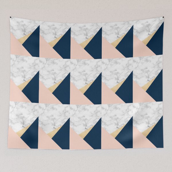 Item preview, Stylish geometric marble look  designed and sold by NaughtyCat.