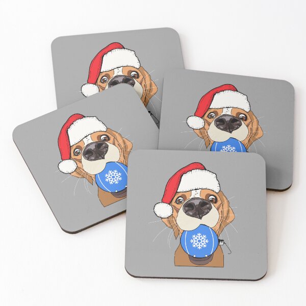 Item preview, Dog With Christmas Ornament designed and sold by AMERICANCHEEZ.