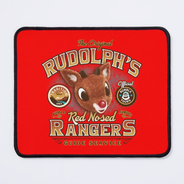 Item preview, Rudolph's Red Nosed Rangers designed and sold by timshawlstudio.