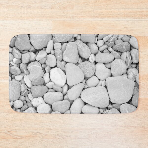 Item preview, River Stone Pattern #3 #bw #stones #decor #art designed and sold by Anita's & Bella's Art.