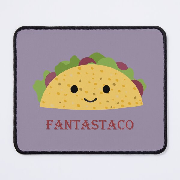 Item preview, Fantastaco Cute and Funny Smiling Kawaii Taco designed and sold by Hedgie Designs.