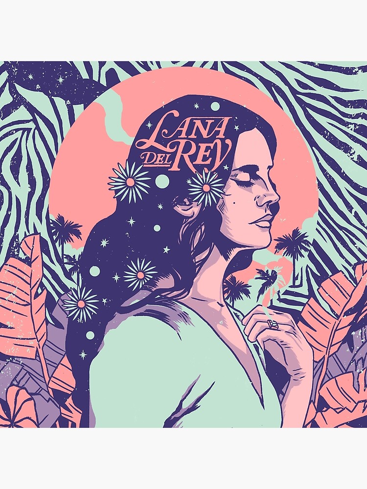 Disover lana del style ray tour 2023 Premium Matte Vertical Poster