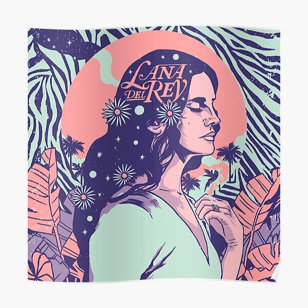 lana del style ray tour 2023 Poster