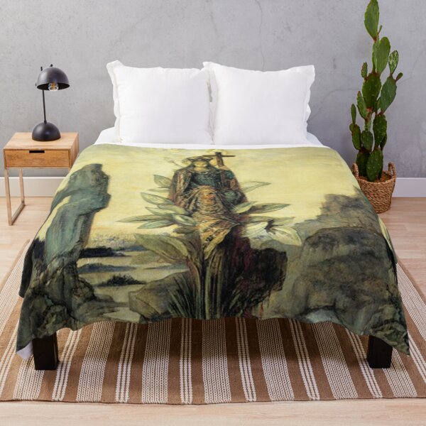 Item preview,  the mystic flower - Gustave Moreau designed and sold by Vintage Designs +.