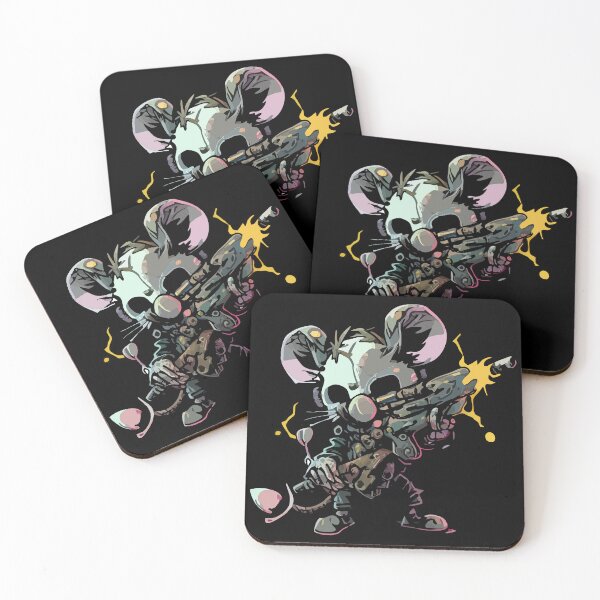 Item preview, Death Mouse with Gun ART #1 designed and sold by Magicmindart.