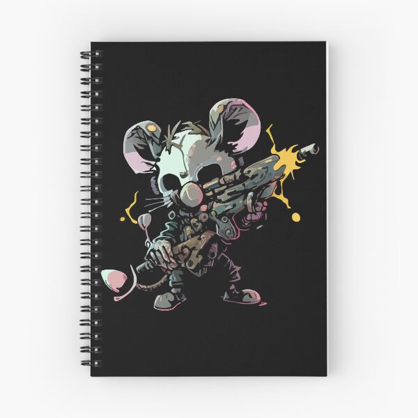 Item preview, Death Mouse with Gun ART #1 designed and sold by Magicmindart.