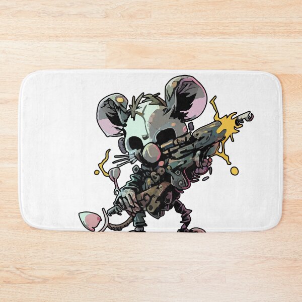 Item preview, Death Mouse with Gun ART #1 designed and sold by Magicmindart.