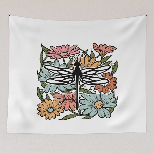 Item preview, Magical colorful dragonfly designed and sold by Buzzbazaar.