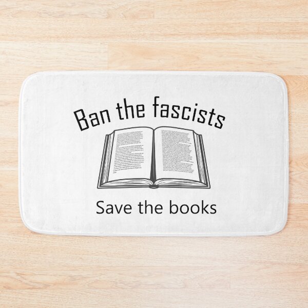 Item preview, Ban the fascists save the books,vintage design designed and sold by SeniorPrint99.