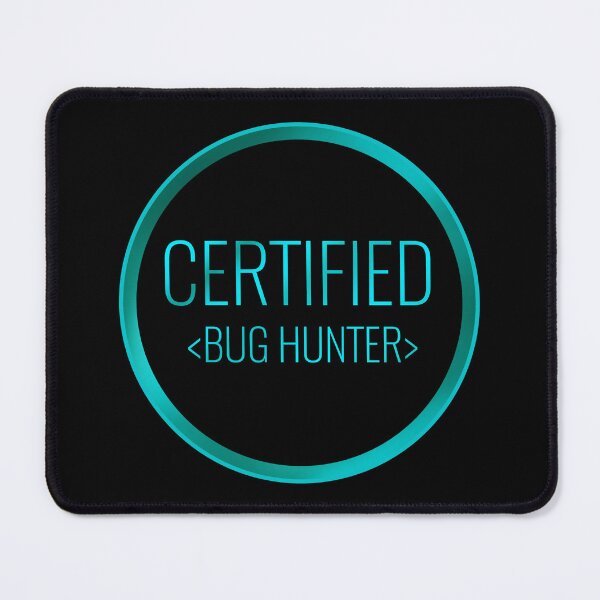 Item preview, qa engineer - Certified bug hunter designed and sold by stayartsy07.