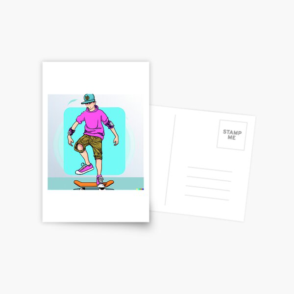 Baby Blue Hydro Flask Postcard for Sale by Haley Biemiller