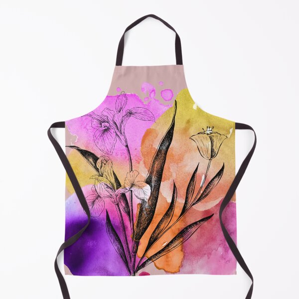 Item preview, Iris flower, Vintage Watercolour designed and sold by ORA_ORA.