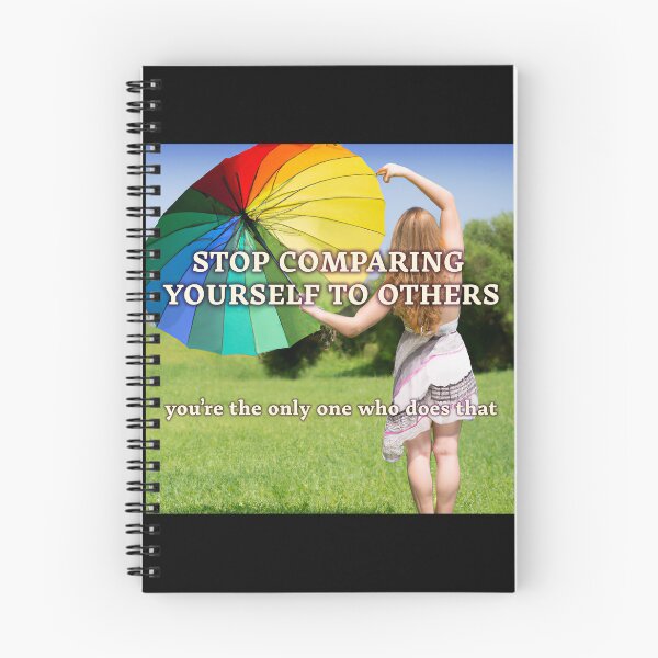 Item preview, Very Inspiring Sayings - Stop Comparing Yourself to Others designed and sold by TheFlatCat.