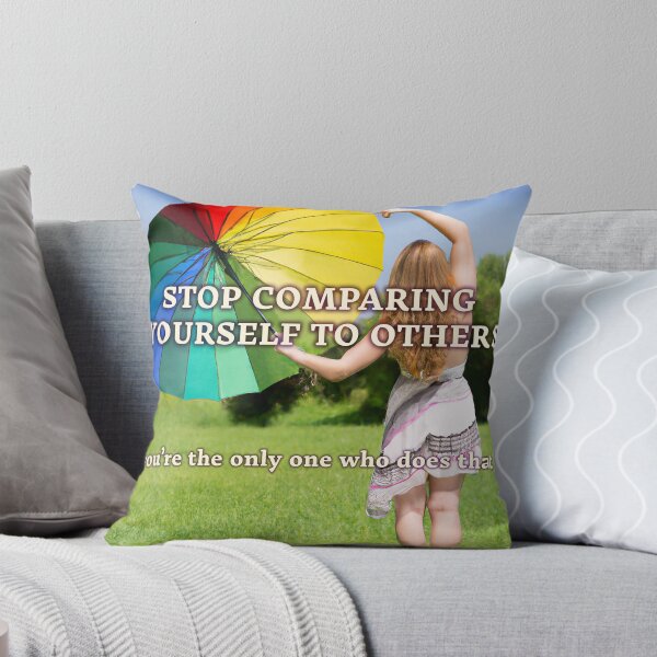 Item preview, Very Inspiring Sayings - Stop Comparing Yourself to Others designed and sold by TheFlatCat.