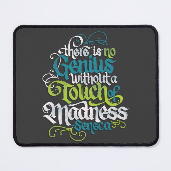 Item preview, There is No Genius without Madness designed and sold by polliadesign.