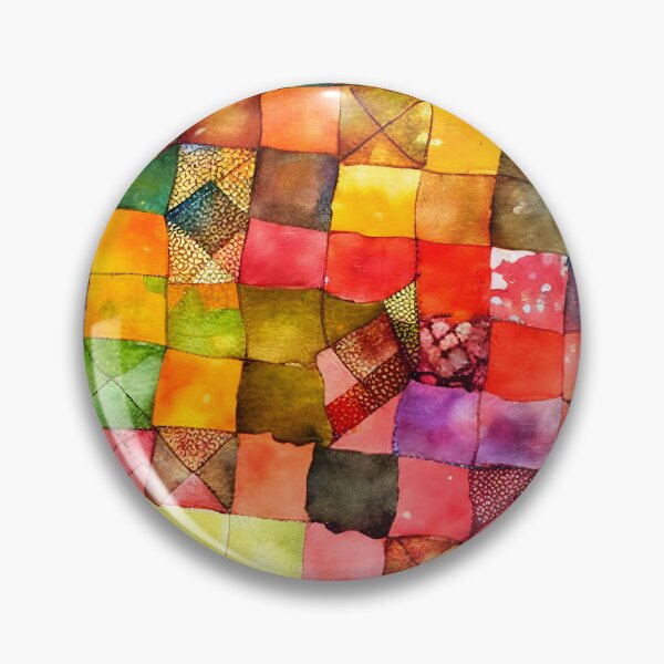 Item preview, Watercolor Patchwork Quilt Design Bright Crazy and Chaotic designed and sold by ClairesPatterns.