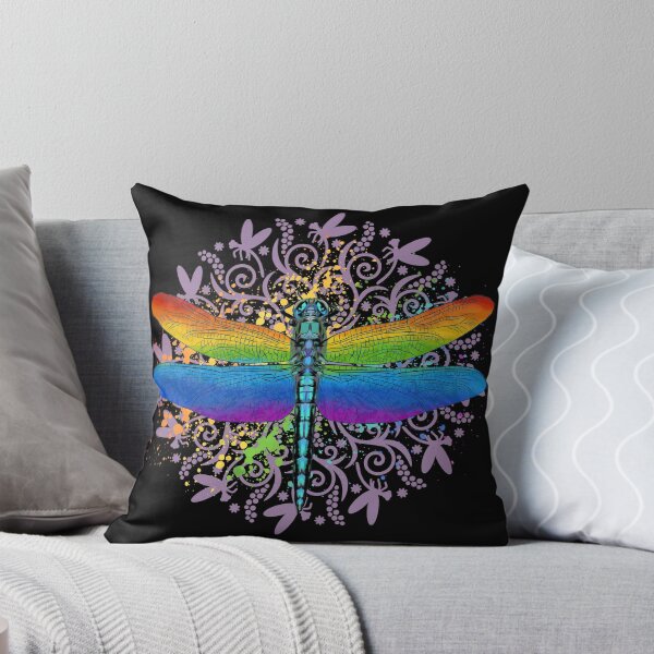 Item preview, Magical colorful dragonfly designed and sold by Buzzbazaar.