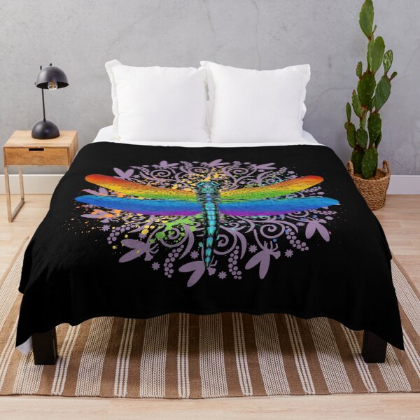 Item preview, Magical colorful dragonfly designed and sold by Buzzbazaar.