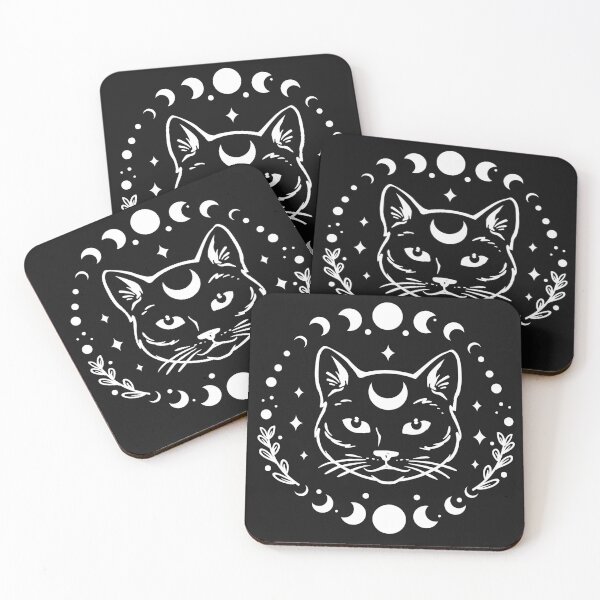 Item preview, Cat and Moon designed and sold by RebeccaRe.