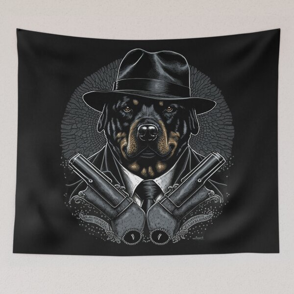 Item preview, Funny Rottweiler The Boss Dog designed and sold by TheCreativeFab.