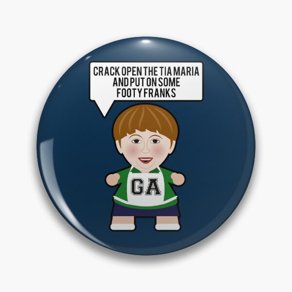 Item preview, Sharon - Tia Maria and Footy Franks  designed and sold by kataleyaArt.