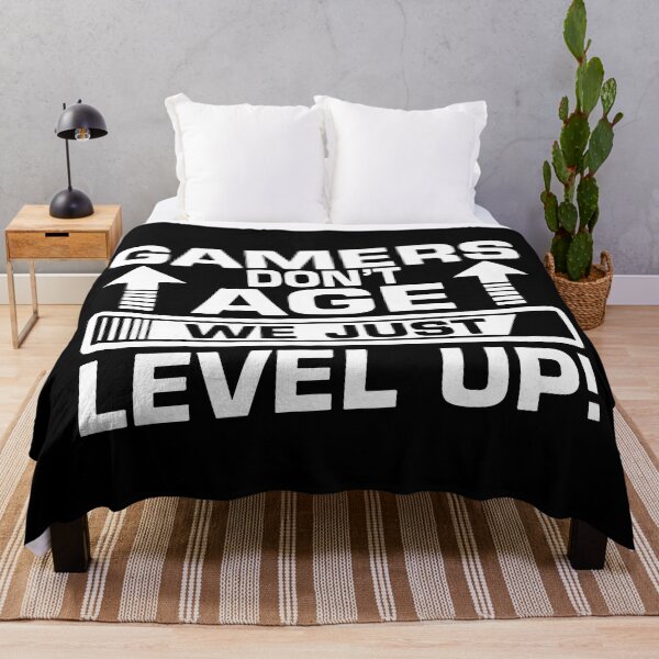 Item preview, Gamers Dont Age We Just Level Up designed and sold by Shinigami969.